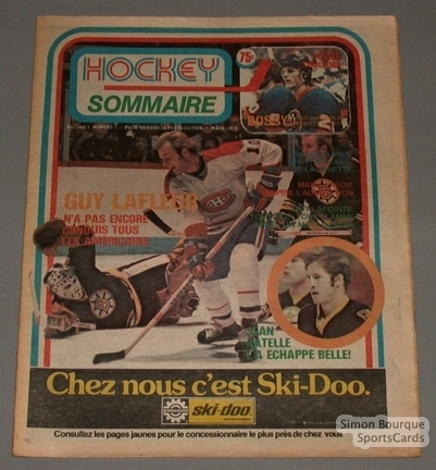 Hockey Newspaper 1978