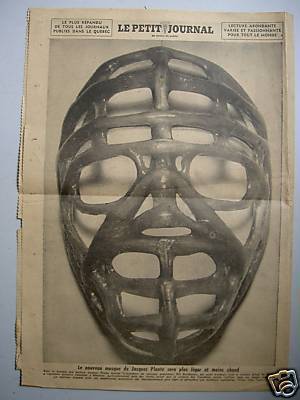 Ice Hockey Newspaper 1960 Le Petit Journal