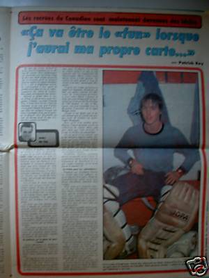 Hockey Newspaper 1985