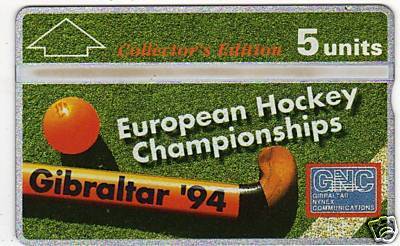 Hockey Phone Card 4