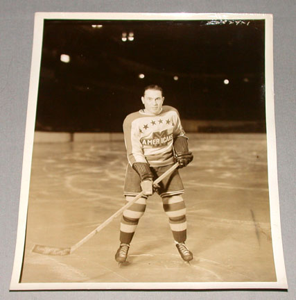 New York Americans Hockey Photo 1930s