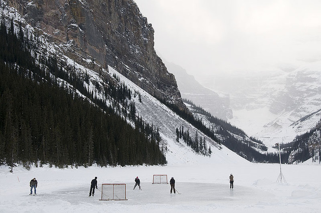 Hockey Photo Lake Louise