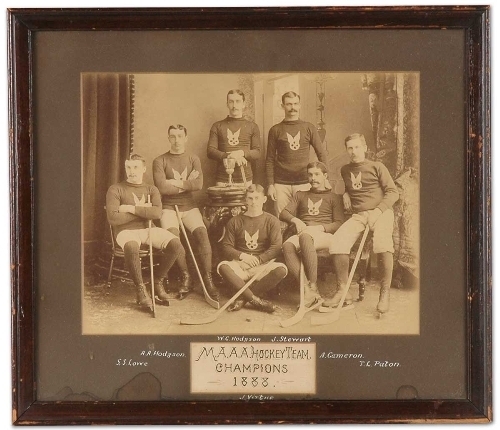 Montreal AAA - Montreal Hockey Club - Champions - 1888