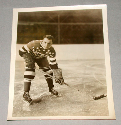 New York Hockey Photo 1930s 