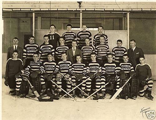 Ice Hockey Team Photo 1930s