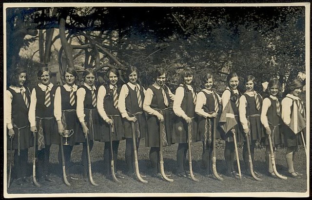 Field Hockey Team Photo 1930s Champions