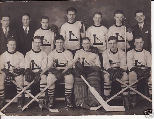 Hockey Photo 1940s 1