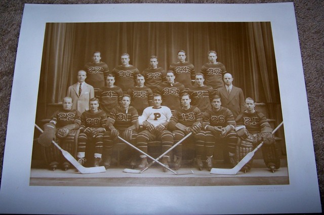Princeton Ice Hockey Team Photo 1941 