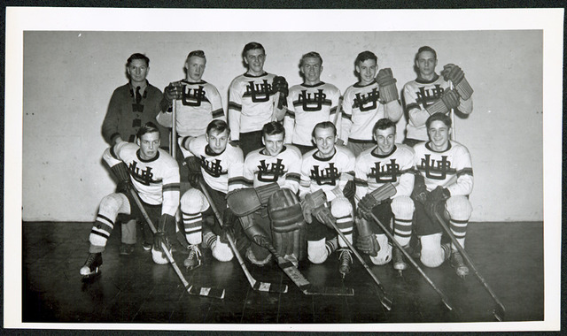 University of New Brunswick - Ice Hockey Team - 1948  