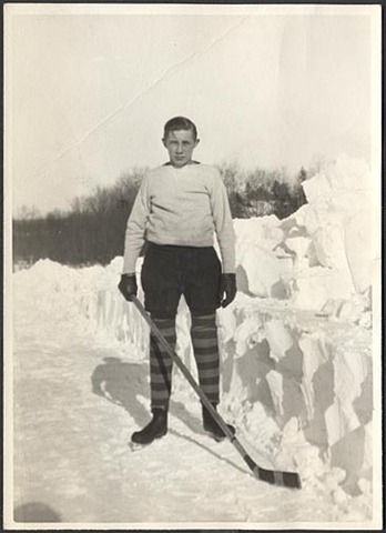 Hockey Photo 1950s 2