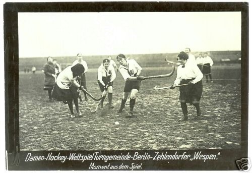 Hockey Postcard 1920ish 1