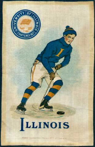 Hockey Silk Illinois 1910