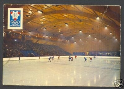 Hockey Postcard Olympics 1968 France
