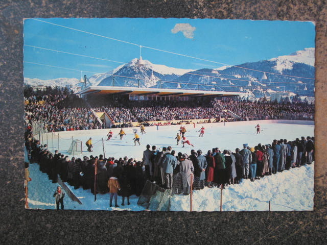 Hockey Postcard Davos