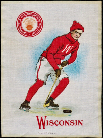 Hockey Silk Wisconsin 1910
