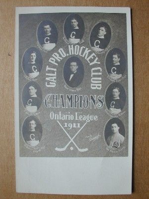 Galt Professional Hockey Club - 1911
