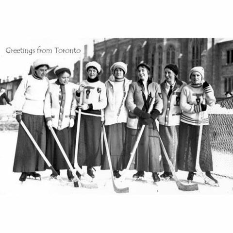 Hockey Postcard 1912