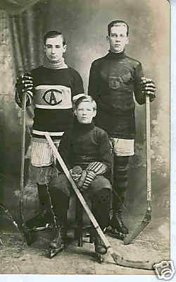 Hockey Postcard 1912ish 1
