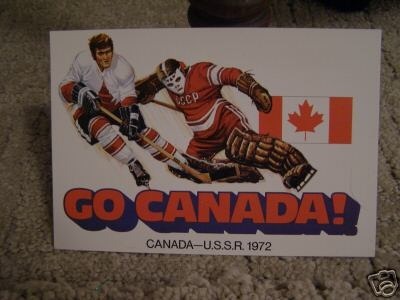 Hockey Postcard 1972
