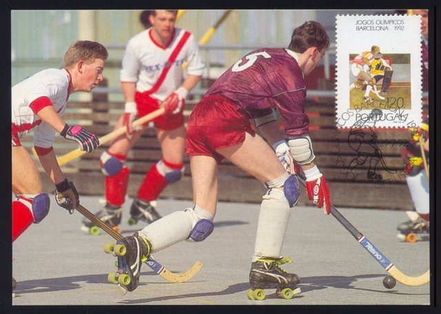 Hockey Postcard 1992