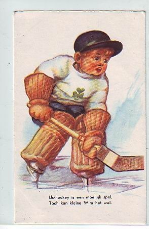 Hockey Postcard Dutch