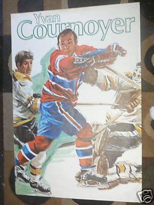Hockey Poster 1970 Sports Illustraited 2