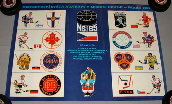 Hockey Poster 1985