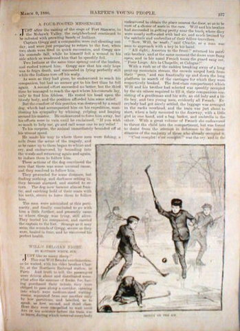 Hockey Print 1880 - Shinny On The Ice