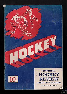 Hockey Program 1940 1