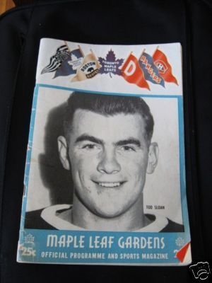 Ice Hockey Program 1954 Maple Leaf Gardens