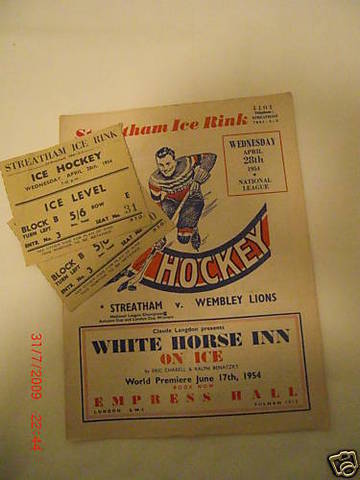 Ice Hockey Program 1954 6
