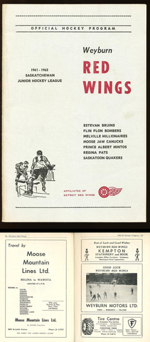 Hockey Program 1962 3 X