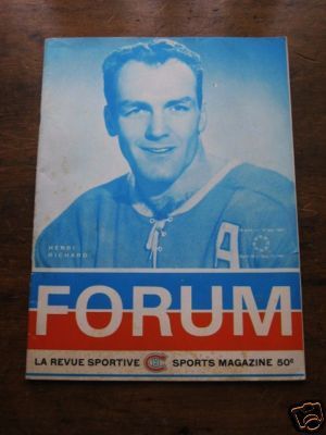 Hockey Program 1967 April 22