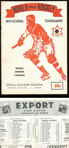Hockey Program 1968 2 X