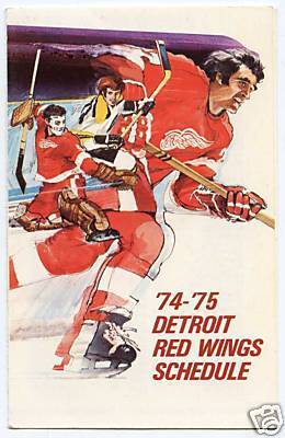 Hockey Program 1974 1