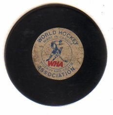 World Hockey Association Hockey Puck   WHA