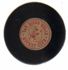 San Diego Gulls Hockey Club Hockey Puck