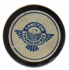 Langton Thunderbirds Hockey Puck 