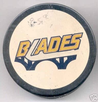 Saskatoon Blades Hockey Puck 