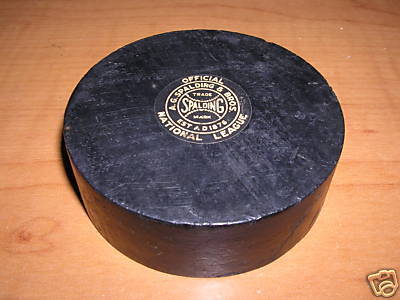 Hockey Puck 1920s 1