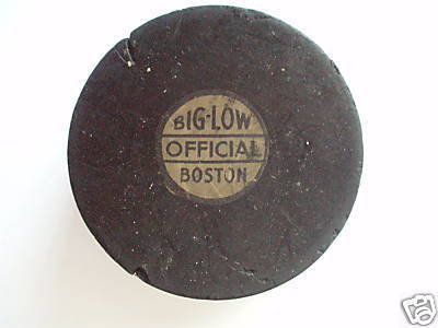Big Low Hockey Puck 1930s