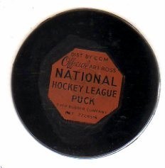 CCM Ice Hockey Puck 1962