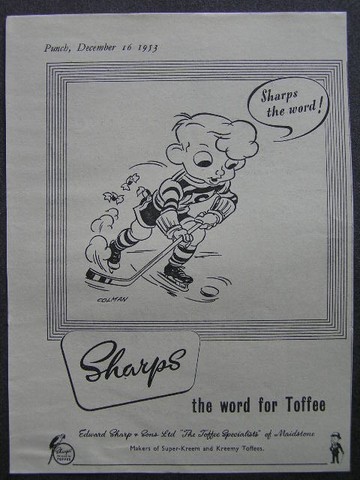 Hockey Ad 1953