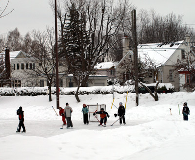 Hockey Rink Brantwood Park Ottawa