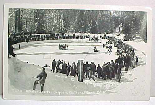 Hockey Rink Sequoia California 1952