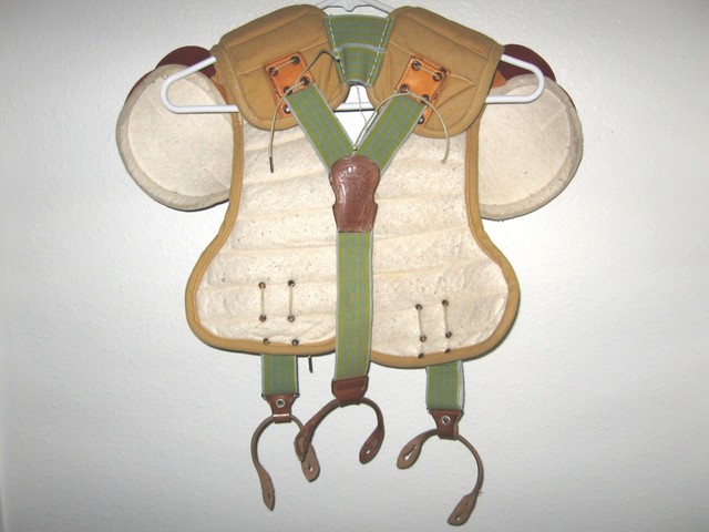 Hockey Shoulder Pads Stall Dean 1940s 50s A