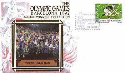 Hockey Stamp Fdc 1992 3