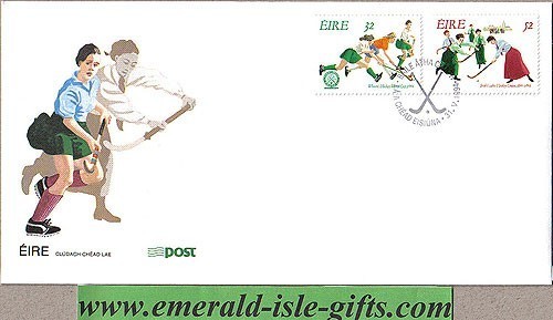 Hockey Stamp Fdc 1994