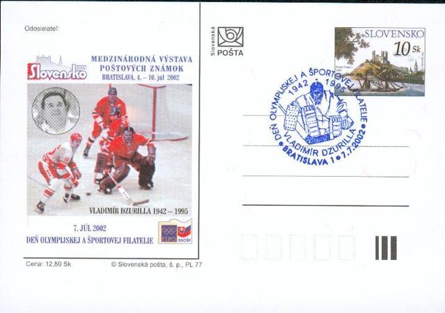 Hockey Stamp Fdc 2002 4