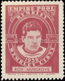 Hockey Stamp - Roy Musgrove - Wembley Lions - 1938